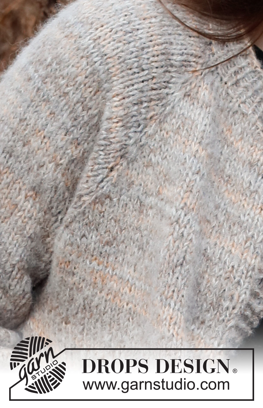 Ash Valley Jacket / DROPS 226-18 - Strikket jakke i DROPS Fabel og DROPS Brushed Alpaca Silk. Arbeidet strikkes ovenfra og ned med raglan og lommer. Størrelse S - XXXL.