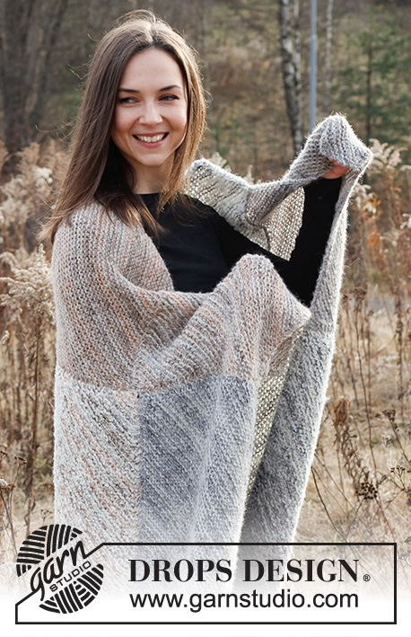 Free patterns using DROPS Alpaca Bouclé / DROPS 226-31
