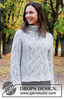 Free patterns using DROPS Flora / DROPS 226-41