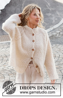 Free patterns using DROPS Alpaca Bouclé / DROPS 227-21