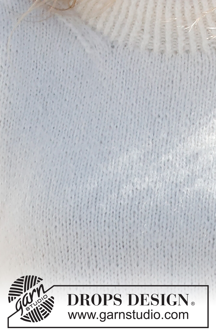 Sugar Glaze Vest / DROPS 227-41 - Strikket vest med dobbelt halskant i DROPS Air. Størrelse S - XXXL.