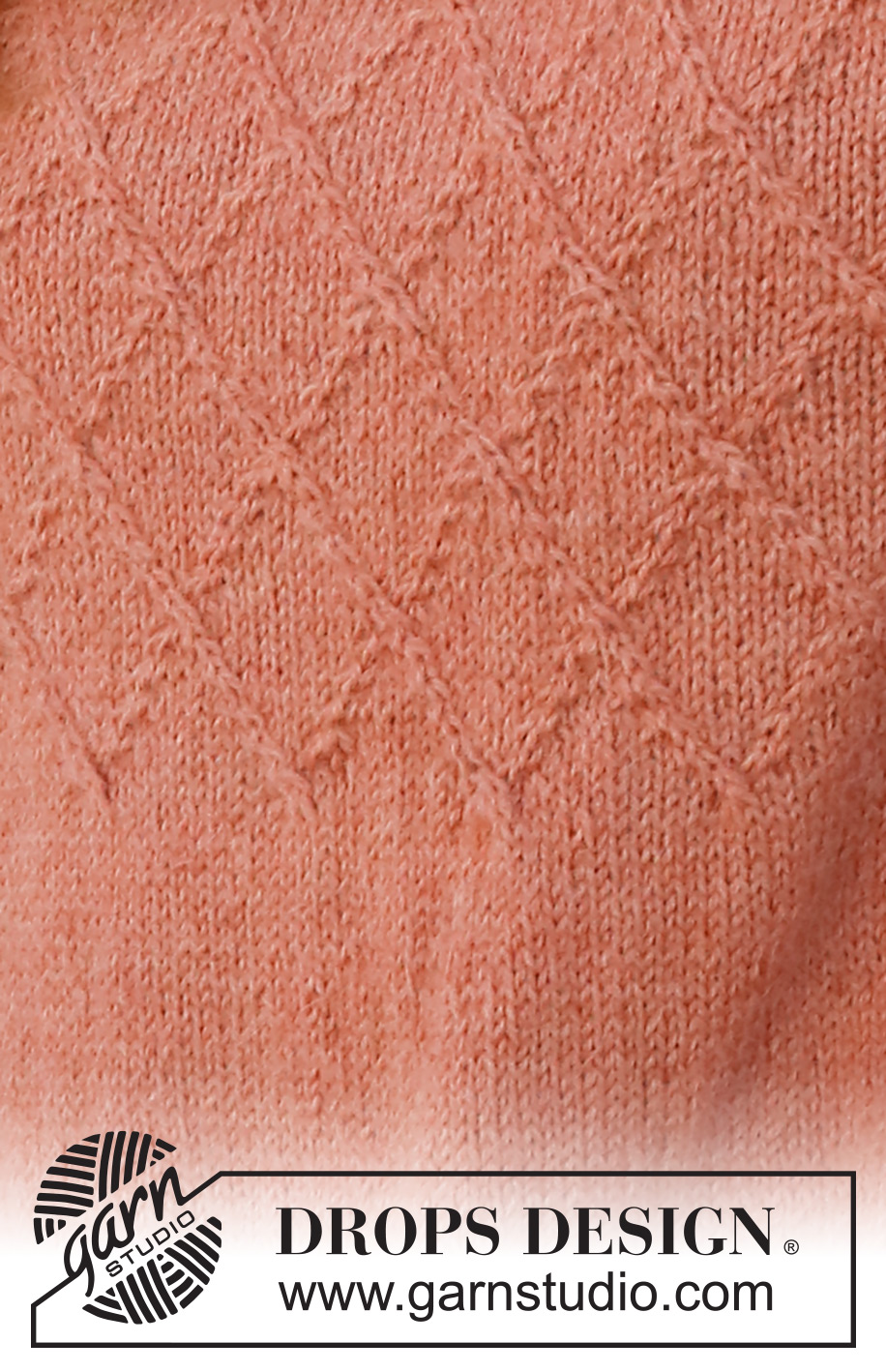 Diamond Fire / DROPS 228-6 - Knitted jumper in DROPS Alpaca or DROPS BabyMerino. The piece is worked top down with double neck, saddle shoulders, split in the sides and cables. Sizes S - XXXL.