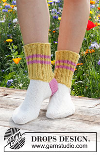 Halvhöga sockar / DROPS 229-26