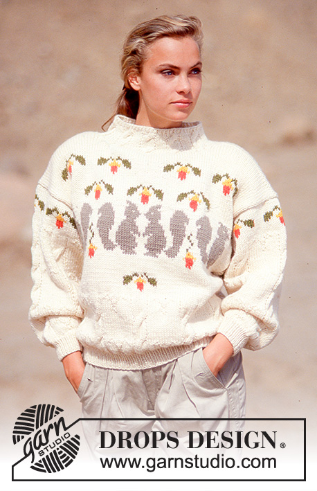 Graphic Throwback Patterns / DROPS 23-7