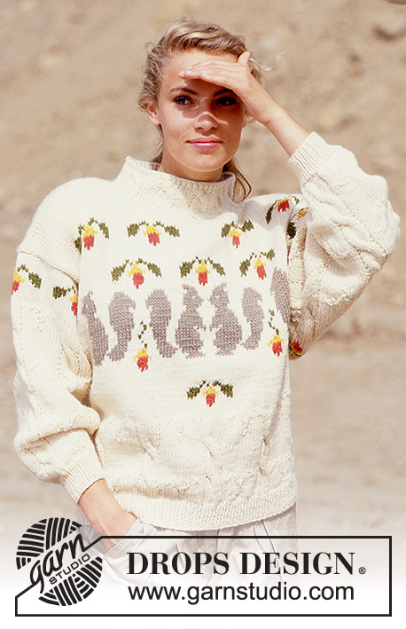 Graphic Throwback Patterns / DROPS 23-7