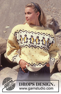 Graphic Throwback Patterns / DROPS 23-9