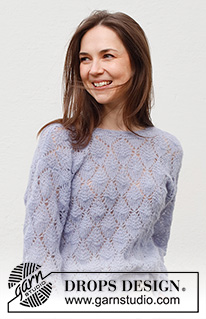 Bezplatné návody s použitím příze DROPS Brushed Alpaca Silk / DROPS 230-24