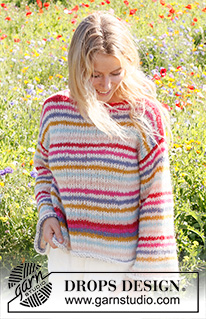 Bezplatné návody s použitím příze DROPS Brushed Alpaca Silk / DROPS 231-2