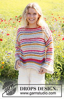 Bezplatné návody s použitím příze DROPS Brushed Alpaca Silk / DROPS 231-2