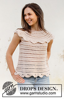 Free patterns using DROPS Cotton Merino / DROPS 231-45