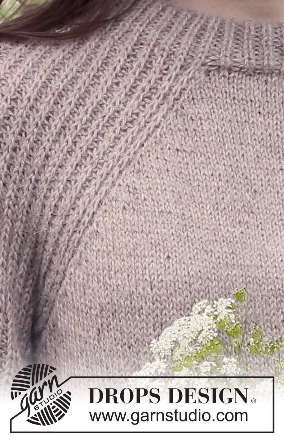 Stone Island / DROPS 231-51 - Knitted sweater in DROPS Puna. The piece is worked top down with raglan, Fisherman’s rib stitches on the sleeves, split in the sides and double neck. Sizes S - XXXL.