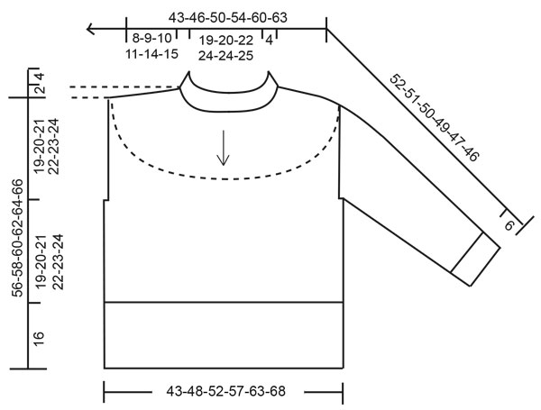 Diagram measurements for DROPS 232-50
