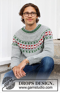 Free knitting and crochet patterns / DROPS 233-12