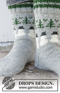 Free knitting and crochet patterns / DROPS 233-16