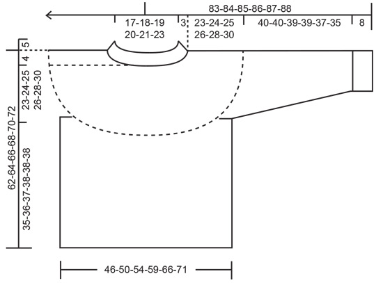 Diagram measurements for DROPS 233-25