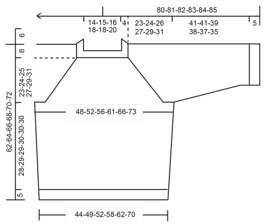 Diagram measurements for DROPS 233-3