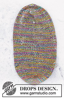 Fearless / DROPS 234-26 - Knitted double-sided hat/a hipster hat in DROPS Fabel. Sizes S - XL.