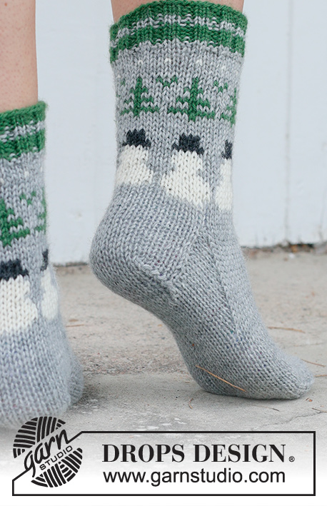 Christmas Socks & Slippers / DROPS 234-64
