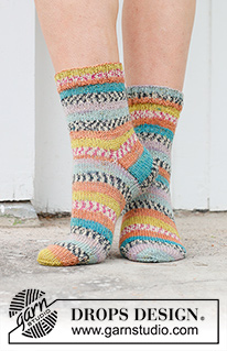 Halvhöga sockar / DROPS 234-69