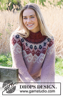 Free knitting and crochet patterns / DROPS 235-20