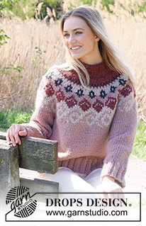Free knitting and crochet patterns / DROPS 235-20
