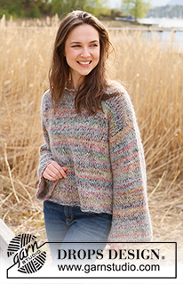 Gratis mönster i DROPS Brushed Alpaca Silk / DROPS 235-36