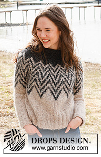 Free patterns using DROPS Melody / DROPS 235-4