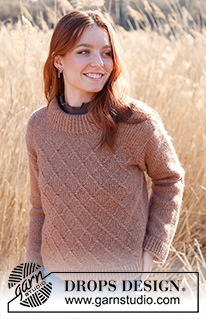 Free knitting and crochet patterns / DROPS 235-7