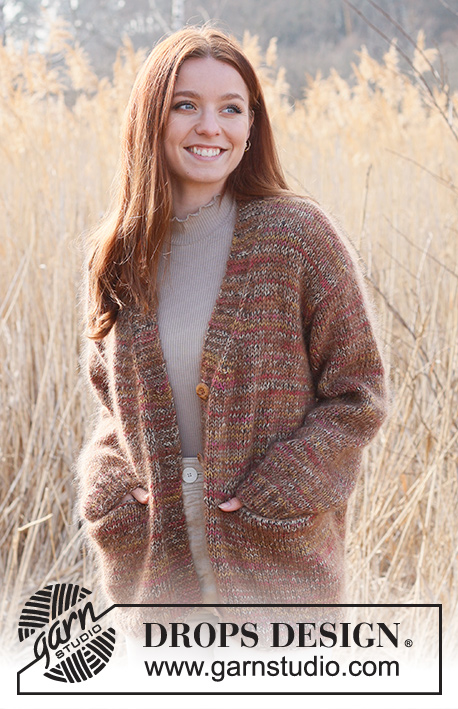 All about Autumn Cardigan / DROPS 237-17 - Free knitting patterns by DROPS Design