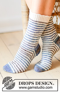Halblange Socken / DROPS 238-27