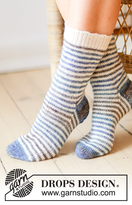 Halblange Socken / DROPS 238-27