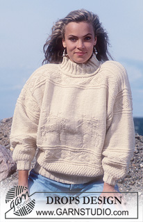 Free knitting and crochet patterns / DROPS 24-1