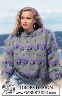 Free knitting and crochet patterns / DROPS 24-4