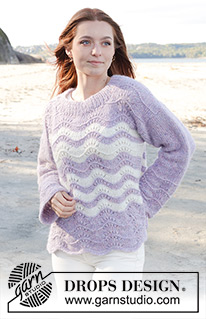 Free knitting and crochet patterns / DROPS 241-21