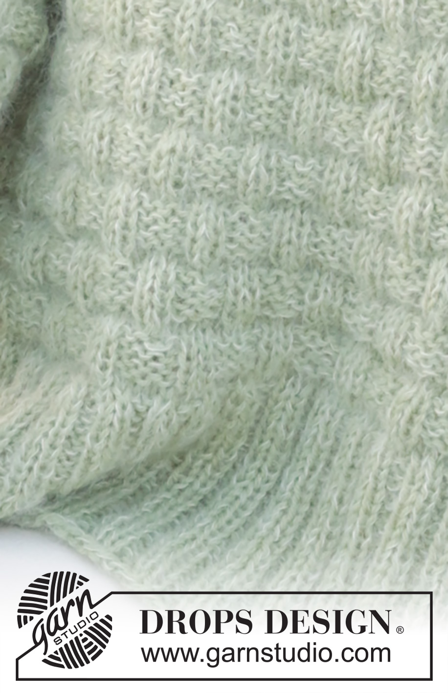 Scottish Thistle Sweater / DROPS 241-6 - Gebreide trui in DROPS Alpaca en DROPS Kid-Silk. Het werk wordt van onder naar boven gebreid met reliëfpatroon en ingenaaide mouwen. Maat XS – XXL.