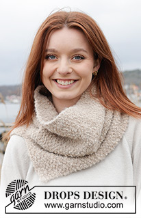 Free patterns using DROPS Alpaca Bouclé / DROPS 242-62