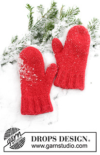 Christmas Mittens / DROPS 242-67