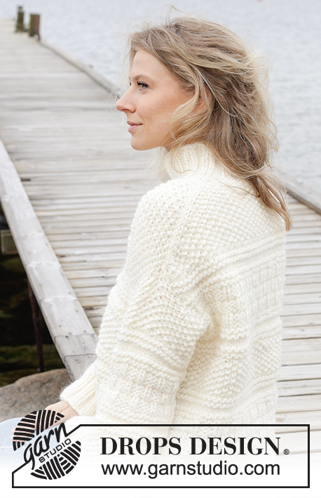 Ice Tide / DROPS 243-10 - Free knitting patterns by DROPS Design