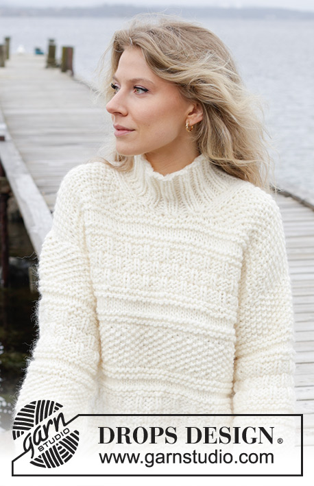 Ice Tide / DROPS 243-10 - Free knitting patterns by DROPS Design