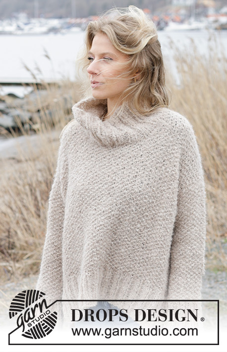 Outdoor Escape Sweater / DROPS 243-24 - Free knitting patterns by DROPS ...