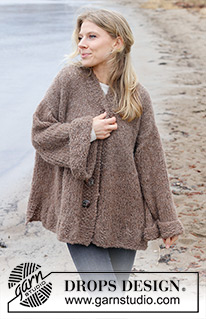 Free patterns using DROPS Alpaca Bouclé / DROPS 244-21