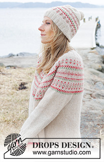 Free knitting and crochet patterns / DROPS 245-18