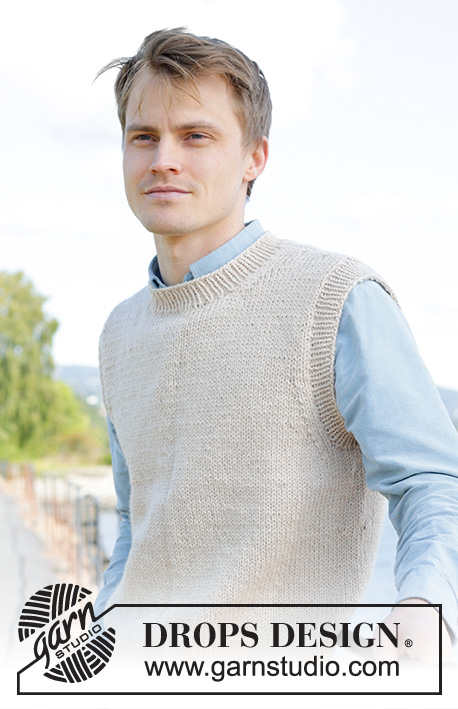 Vestfjord Vest / DROPS 246-13 - Free knitting patterns by DROPS Design