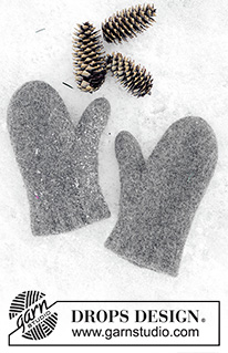 Christmas Mittens / DROPS 246-17
