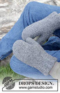 Christmas Mittens / DROPS 246-17