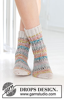 Halvhöga sockar / DROPS 247-15