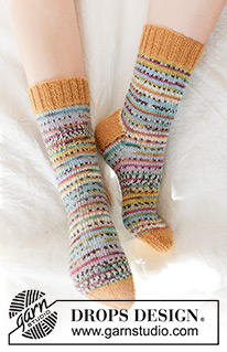 Halblange Socken / DROPS 247-16
