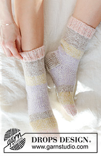Halvhöga sockar / DROPS 247-17