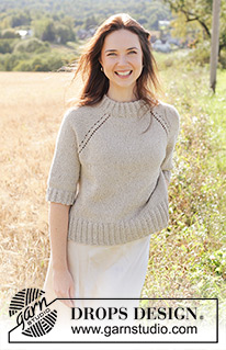 Free patterns using DROPS Bomull-Lin / DROPS 248-12