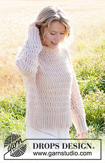 Free patterns using DROPS Brushed Alpaca Silk / DROPS 248-15